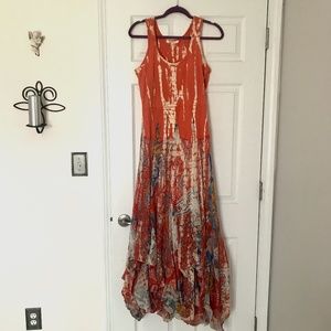 Tie Dye Maxi Dress